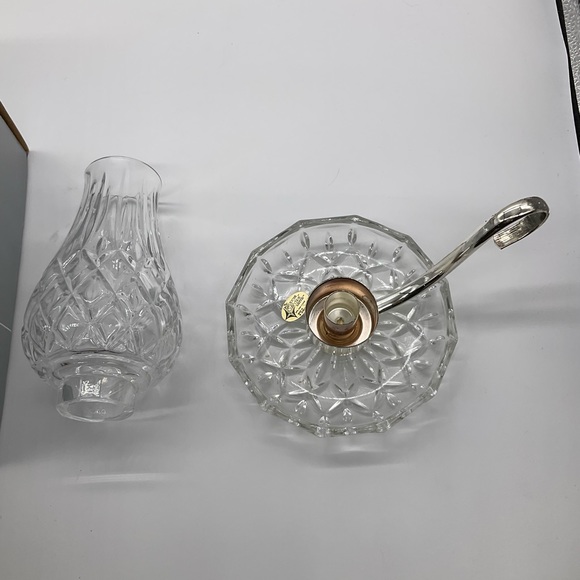 TRIUMPH LEAD CRYSTAL CANDLE LAMP MADE IN GERMANY - Picture 6 of 10